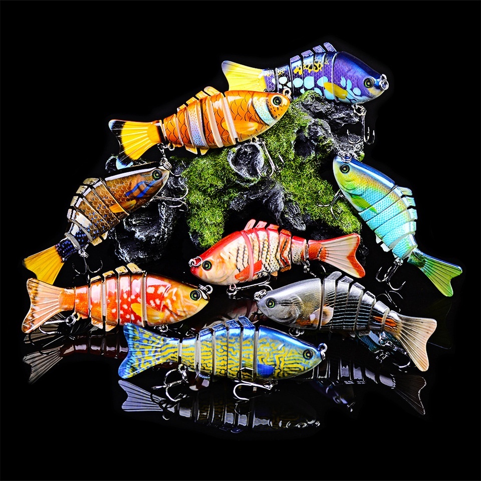 Colorful Plastic Bait - Perfect for Your Fishing Adventures