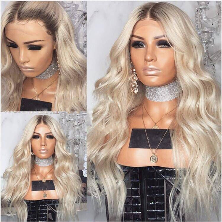 High-Quality 72cm Adjustable Wig with Natural Rose Net Design