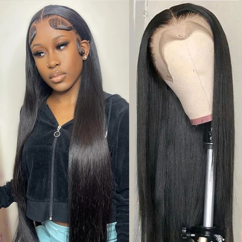 European & American Real Hair Lace Wig - Natural Style, 8-30 Inches