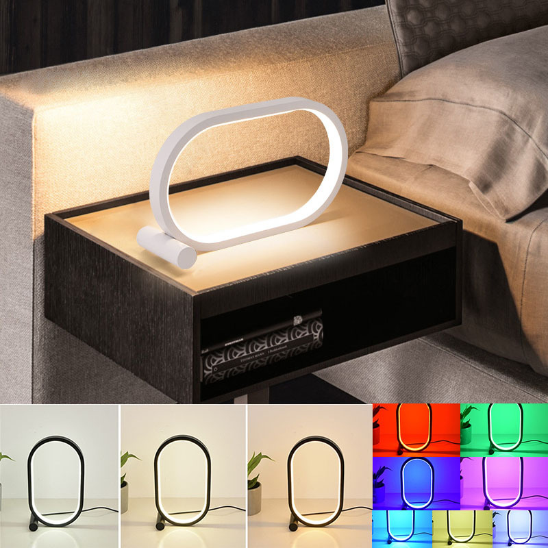 Modern Seiko Iron Touch Lamp with Energy-Efficient LED Light