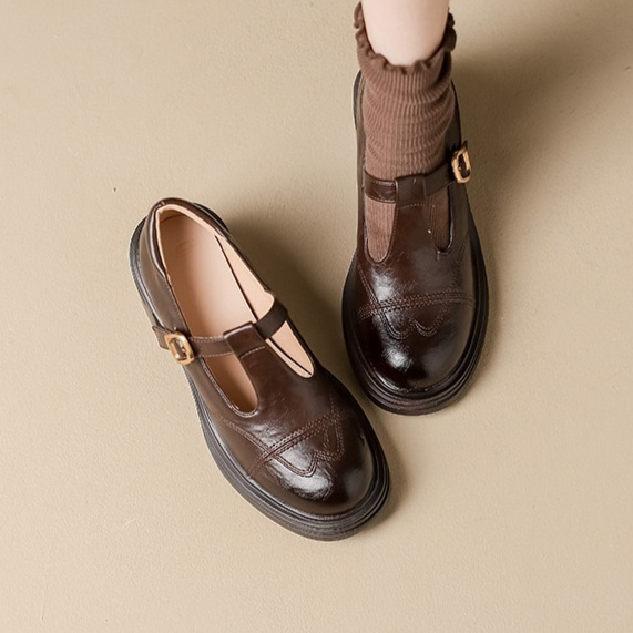 Vintage Mary Jane Hidden Heel Women's Shoes