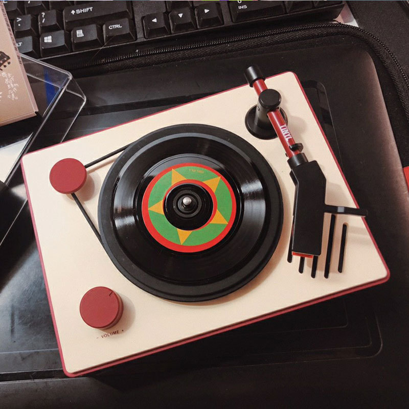 Beihai Monster Limited Edition Mini Bluetooth Vinyl Record Player