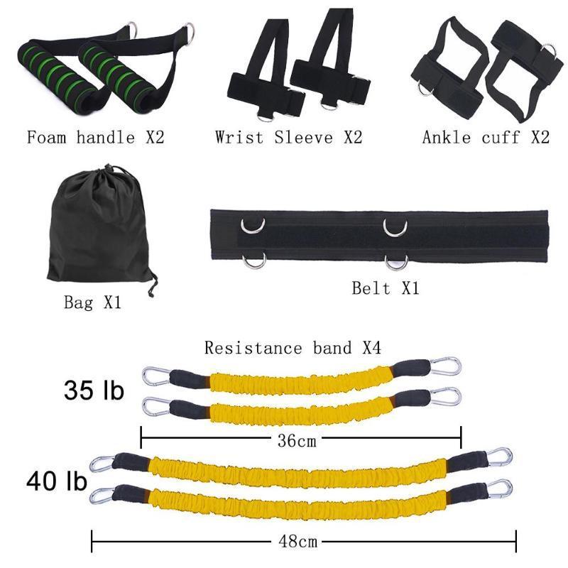 Latex Bounce Training Rope Set for Agility and Fitness Training - Image 5