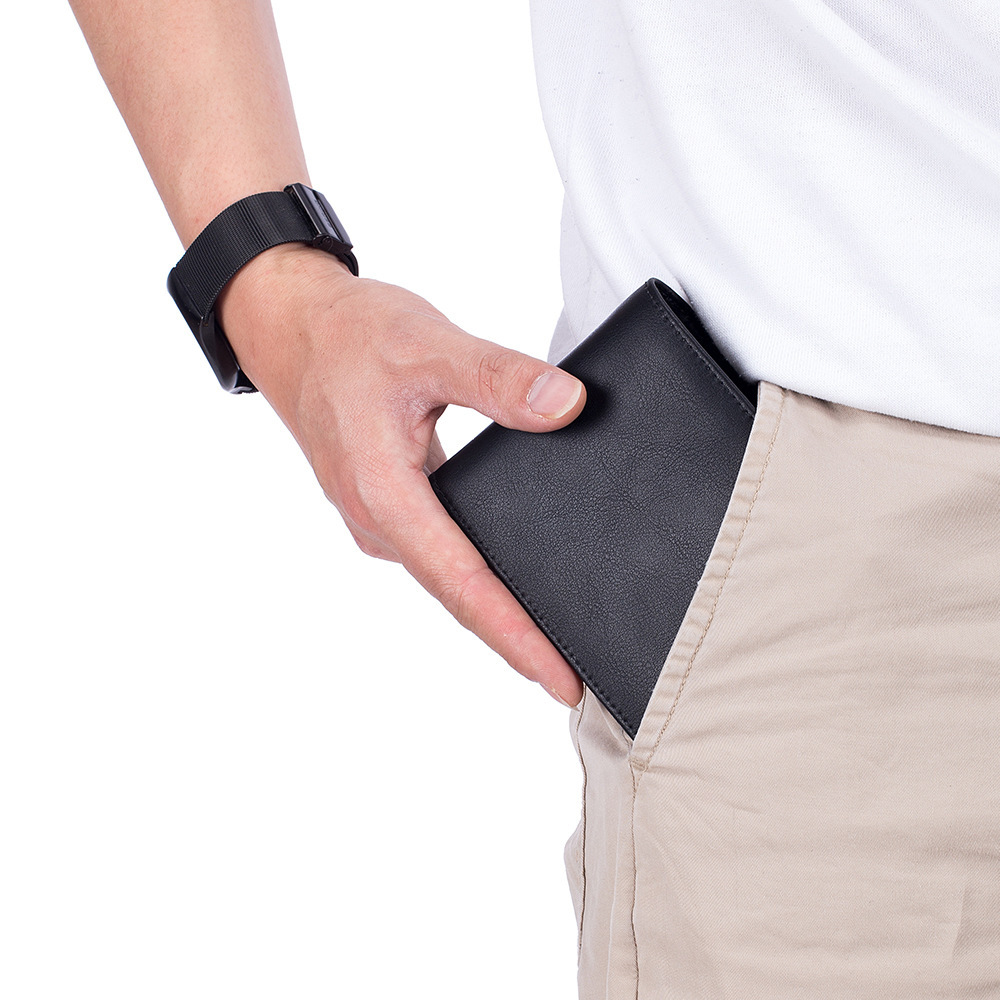 Genuine Leather Retro Wallet in Solid Colors - Stylish & Durable