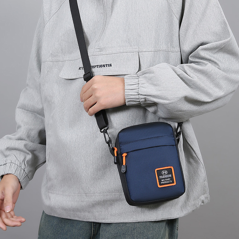 Nylon Crossbody Bag for Leisure Travel - Stylish Polyester Design
