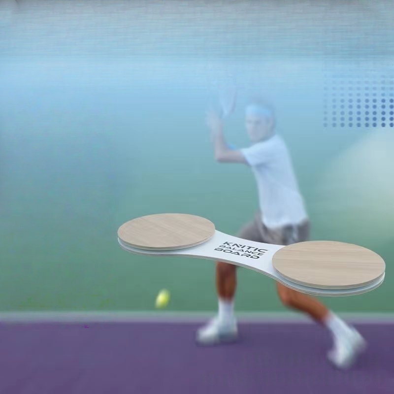 Wooden Tennis Swing Trainer for Skill Development