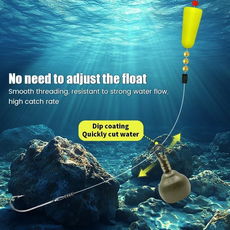 Rubber-Coated Lead Weights for Water Fishing - 14g, 28g, 52g