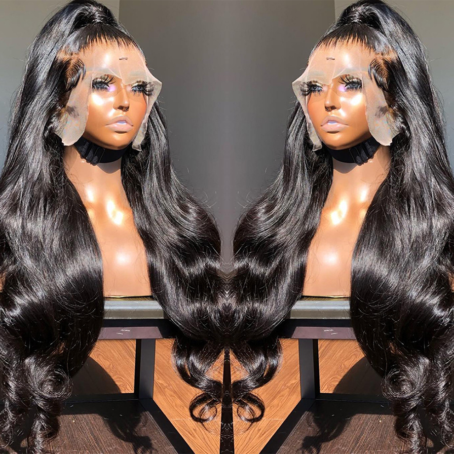 9A Human Hair 360 Lace Wig, Body Wave, 8"-28" Natural Color