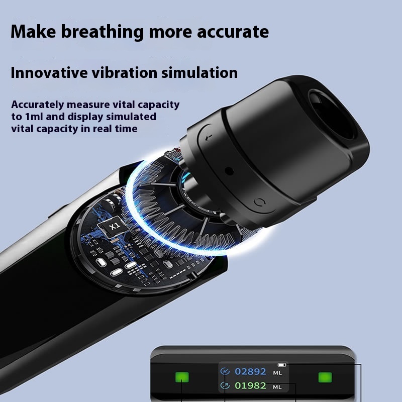 Vital Capacity Exerciser Intelligent Breathing Trainer