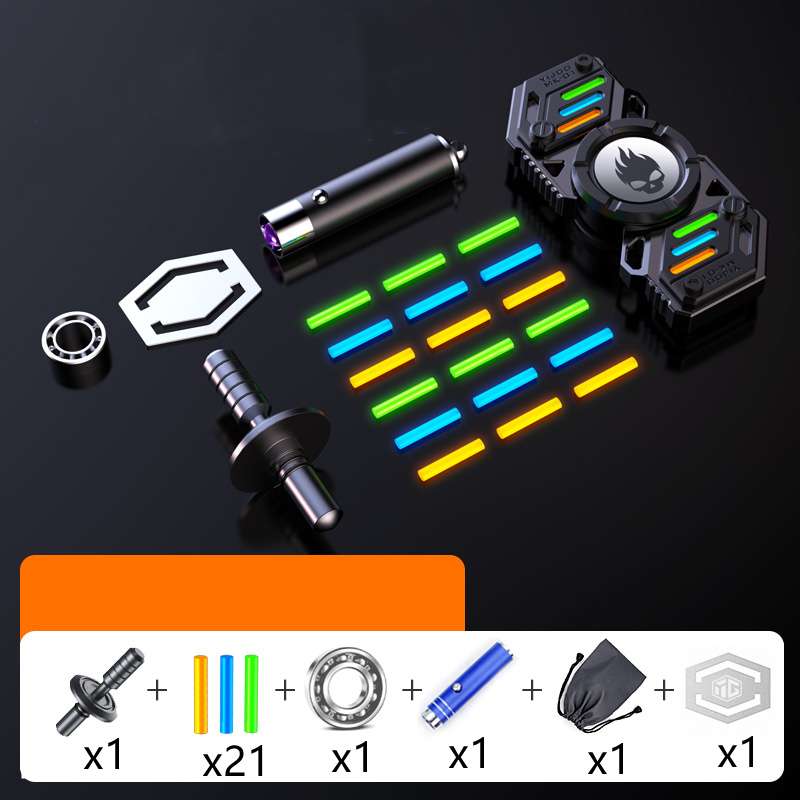 Deformable Luminous Fidget Spinner Toy - Image 3