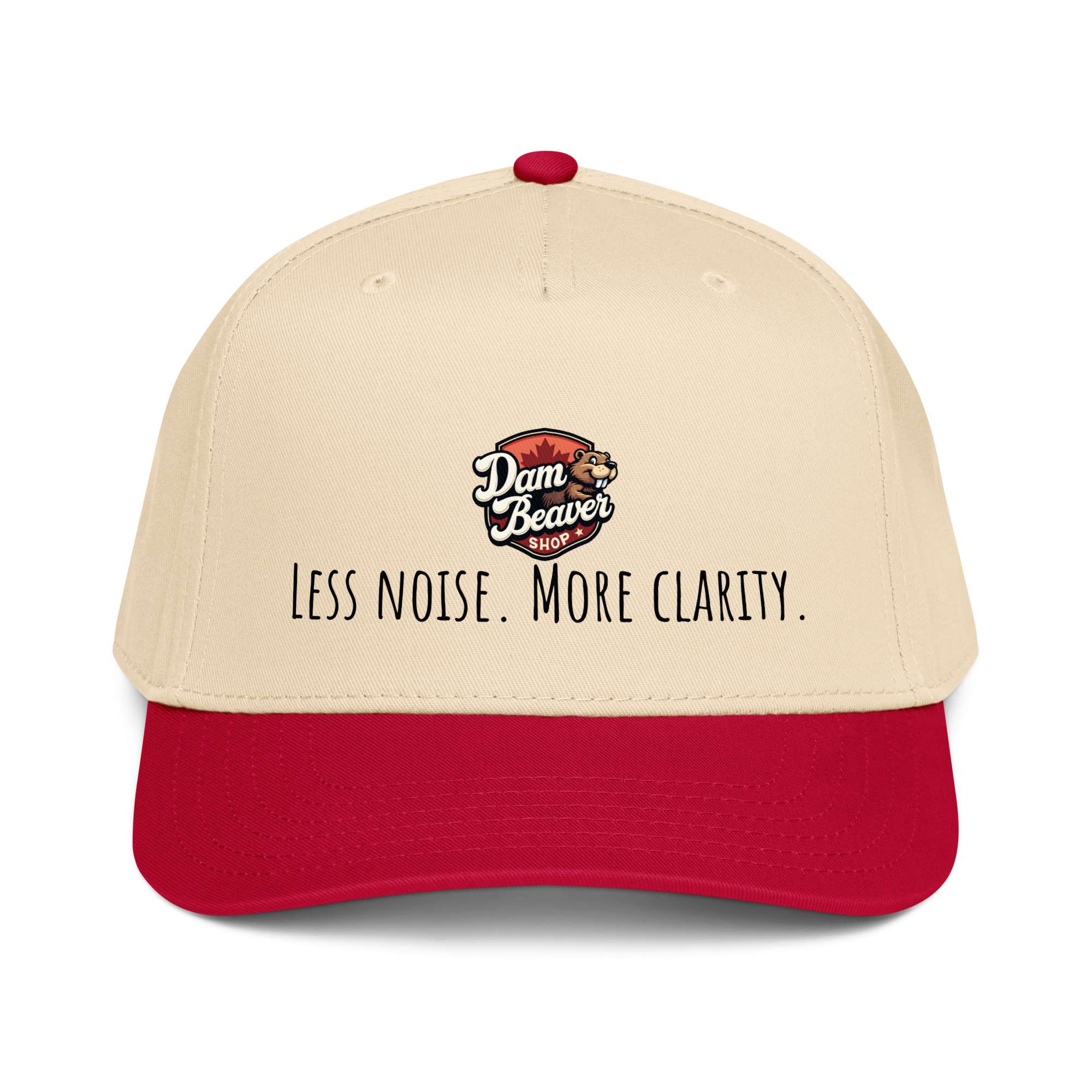 5-Panel Cap – Dam Beaver Collection : Less Noise, More Clarity