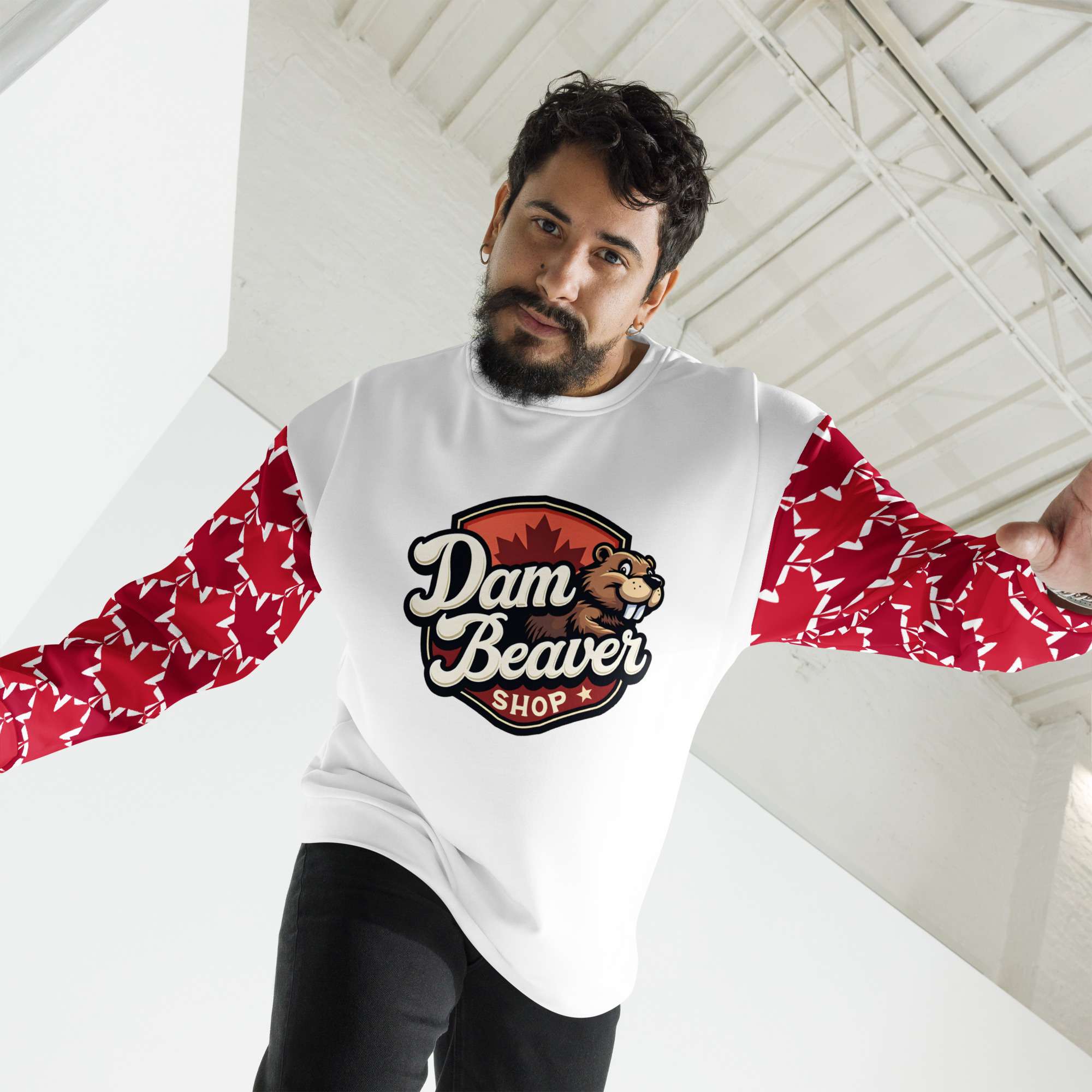 Cold Hands, Warm Hearts — Canadian Crewneck - Image 7