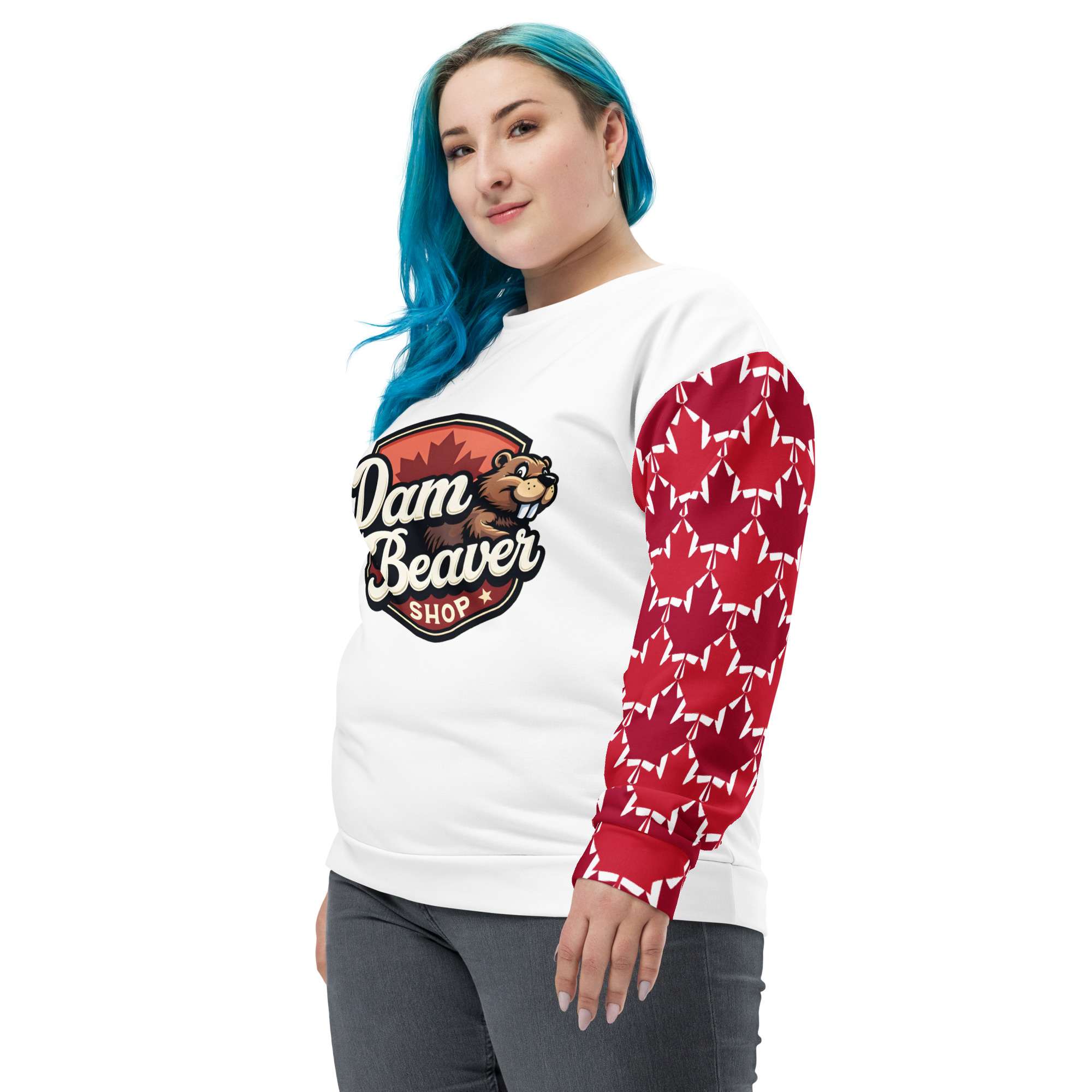 Cold Hands, Warm Hearts — Canadian Crewneck - Image 3