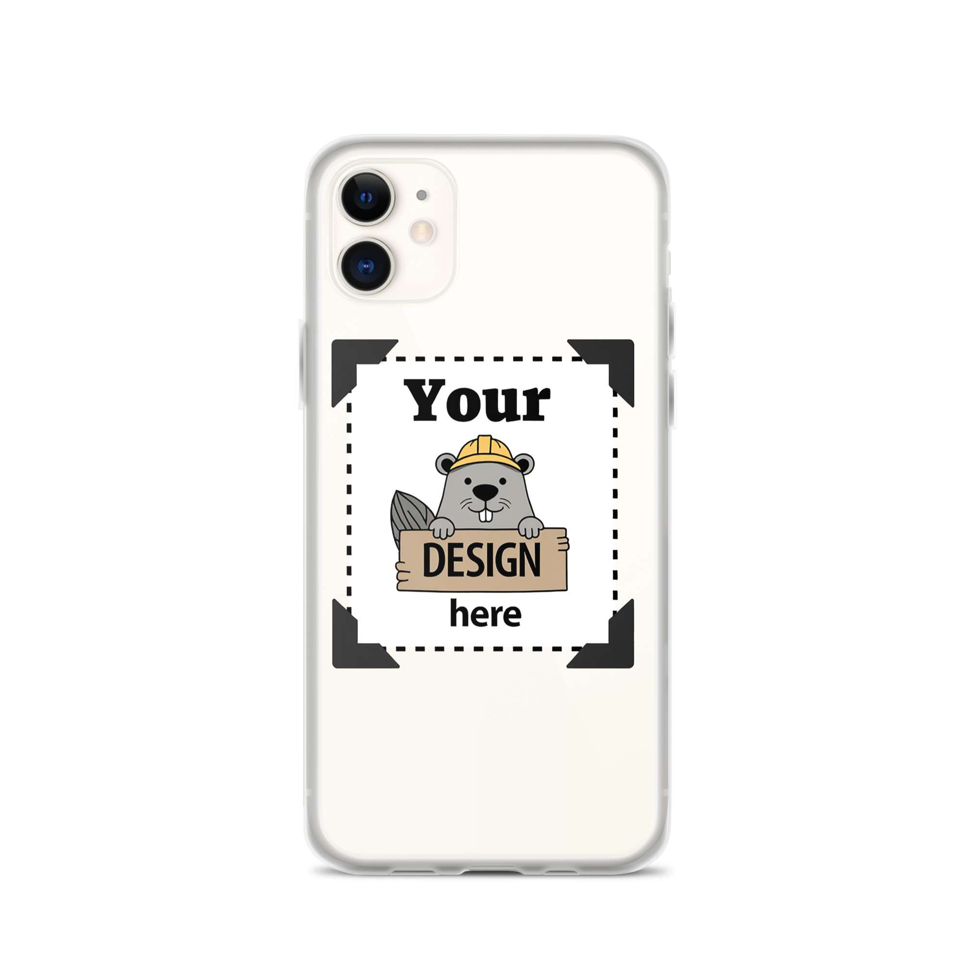 Design-Your-Own Clear iPhone Case - Image 61