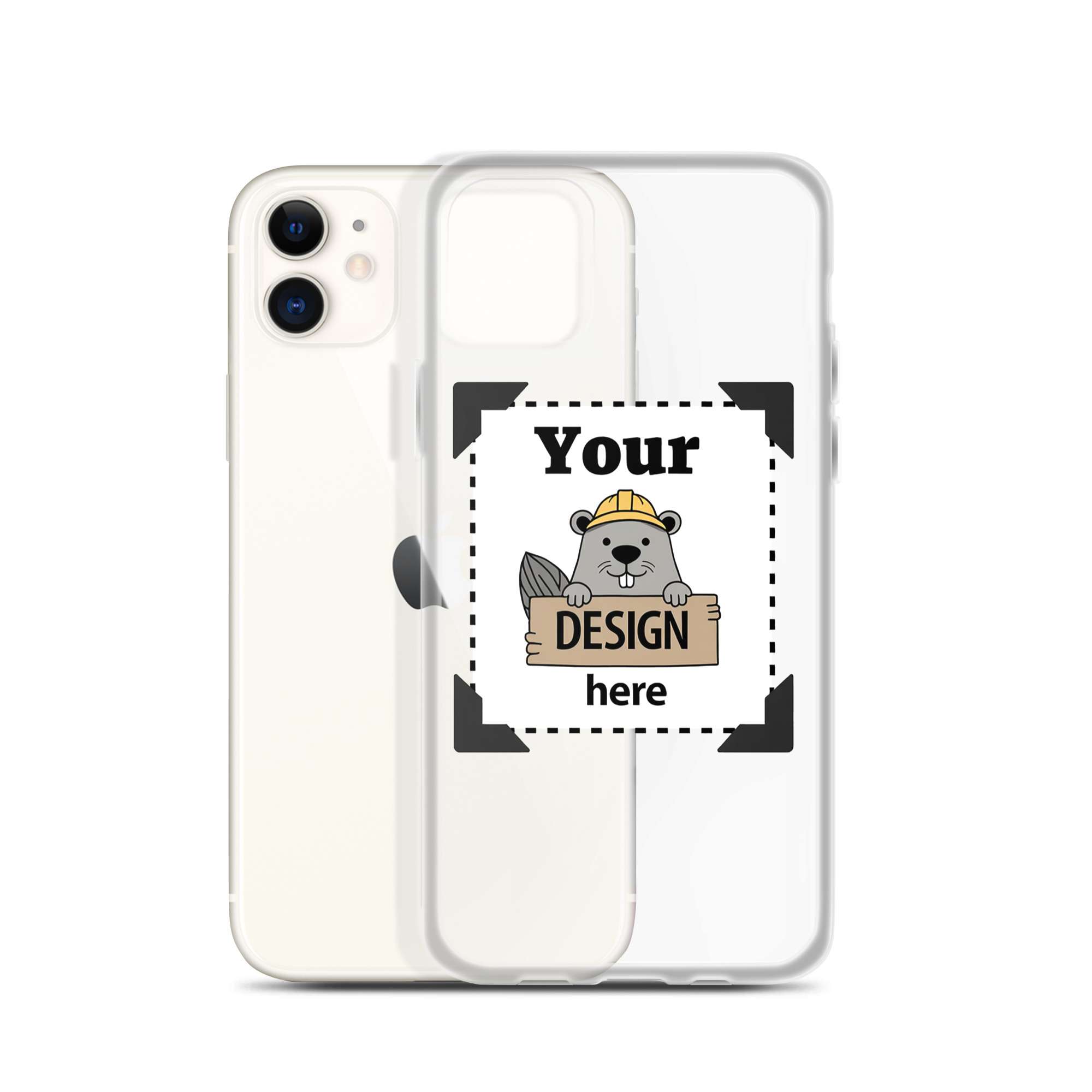 Design-Your-Own Clear iPhone Case - Image 60