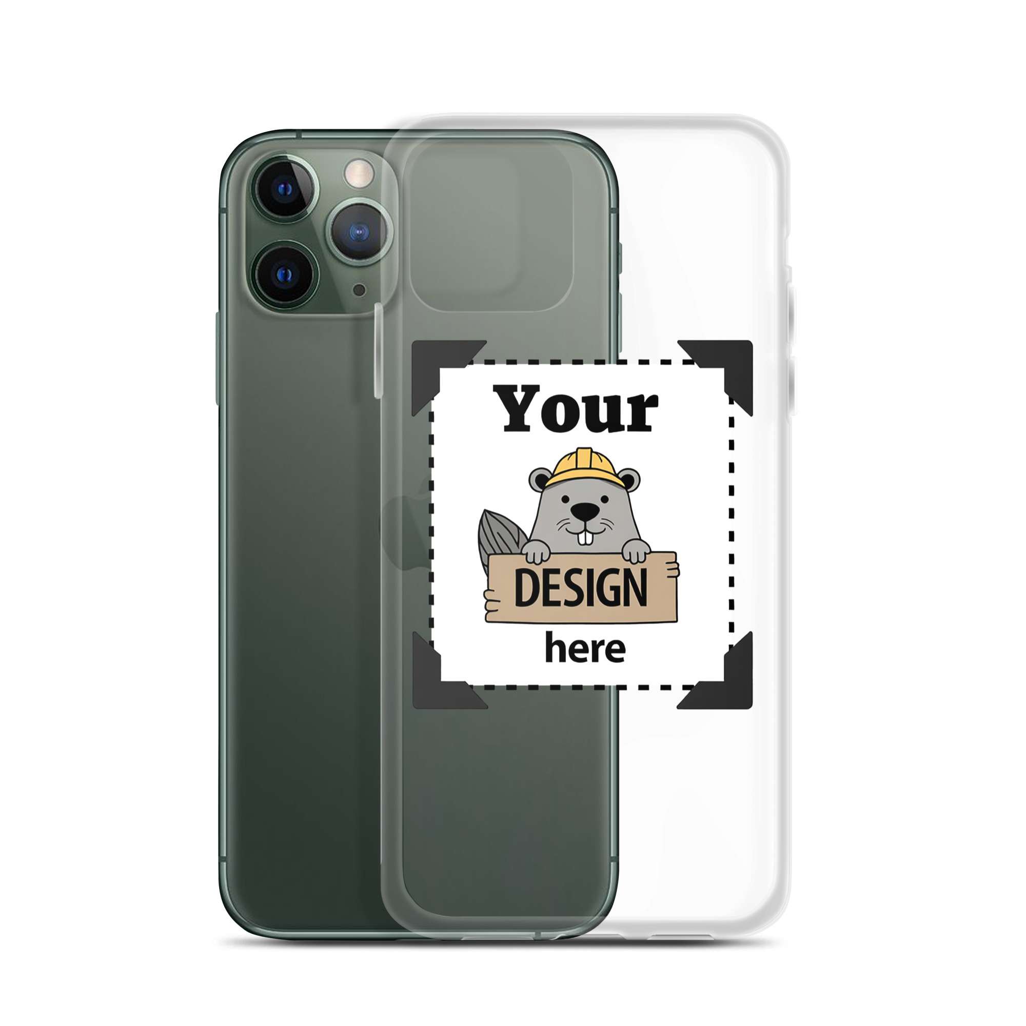 Design-Your-Own Clear iPhone Case - Image 58