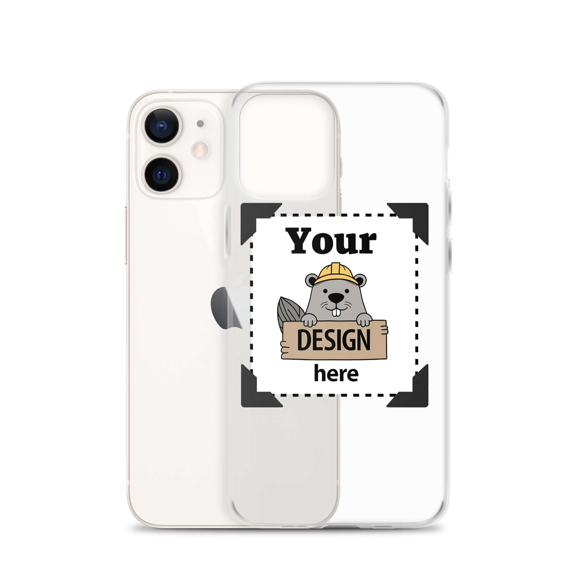 Design-Your-Own Clear iPhone Case - Image 54