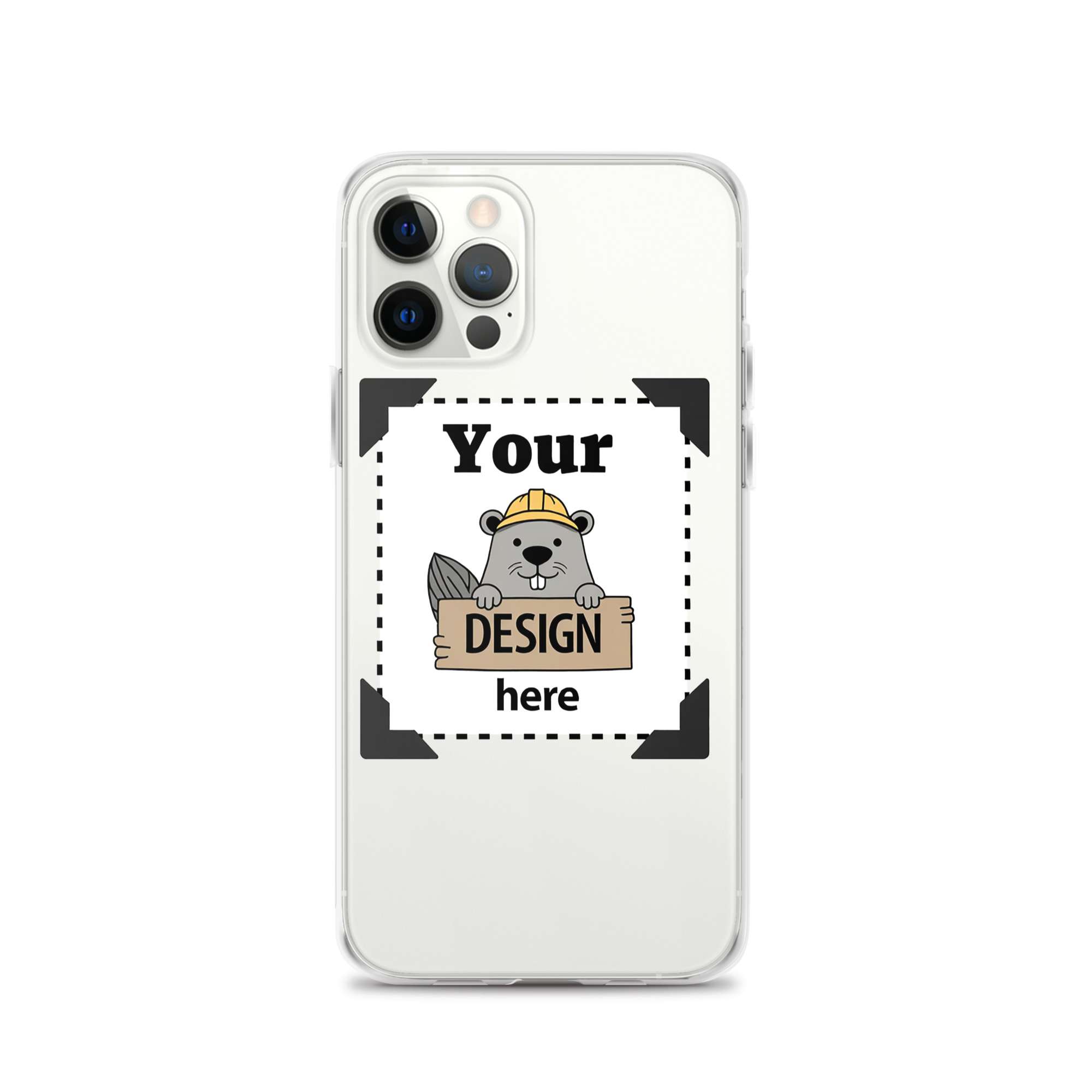 Design-Your-Own Clear iPhone Case - Image 51