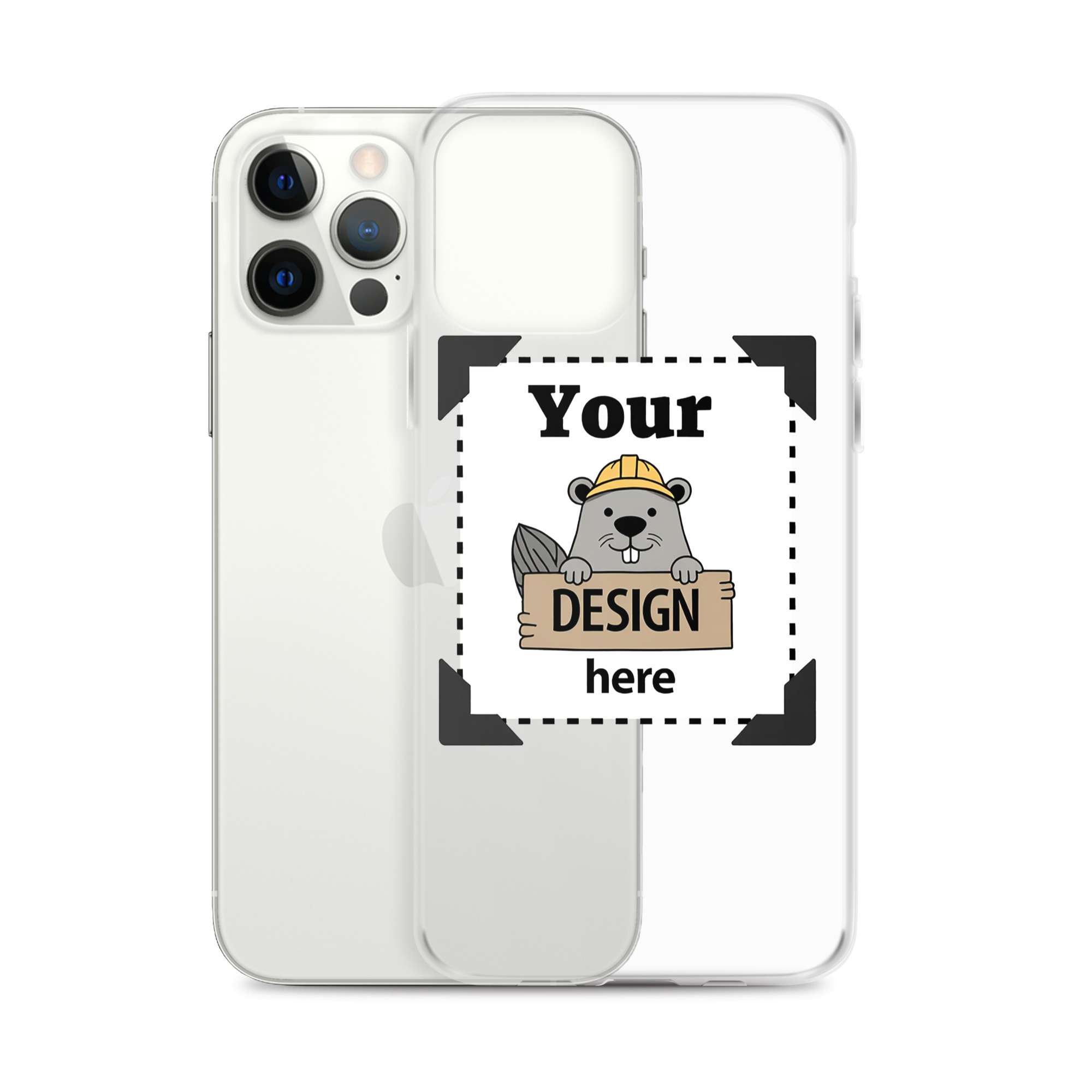 Design-Your-Own Clear iPhone Case - Image 48