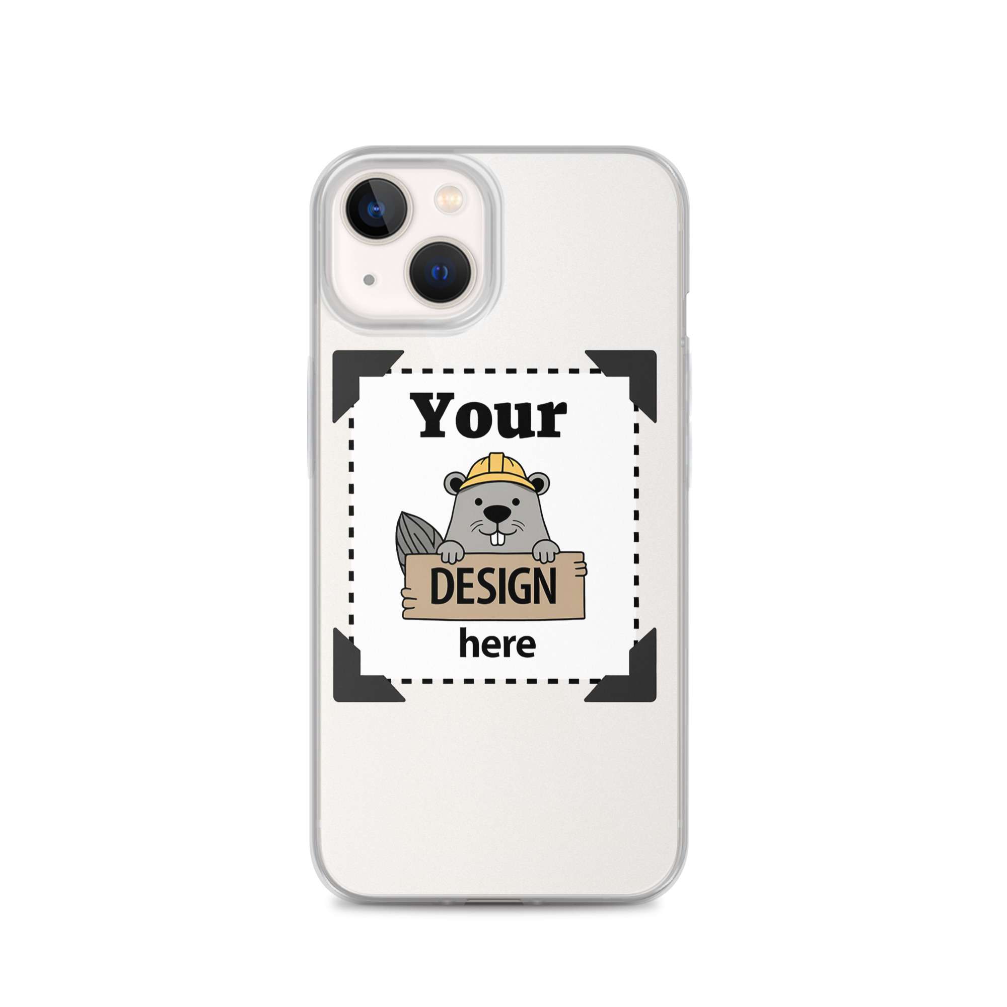 Design-Your-Own Clear iPhone Case - Image 47