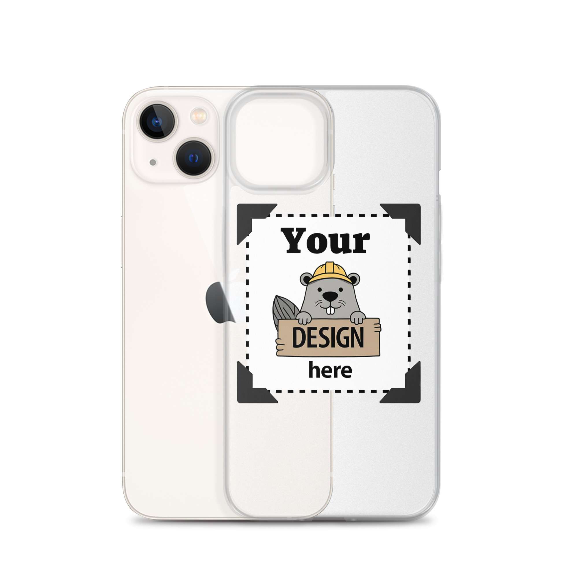 Design-Your-Own Clear iPhone Case - Image 46
