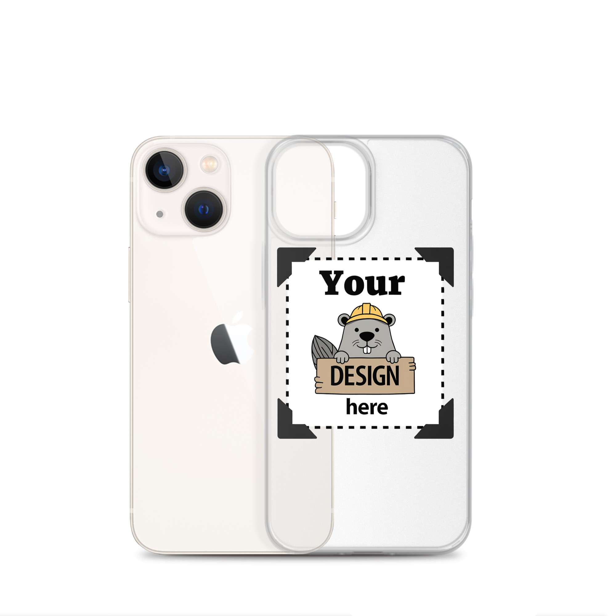 Design-Your-Own Clear iPhone Case - Image 44