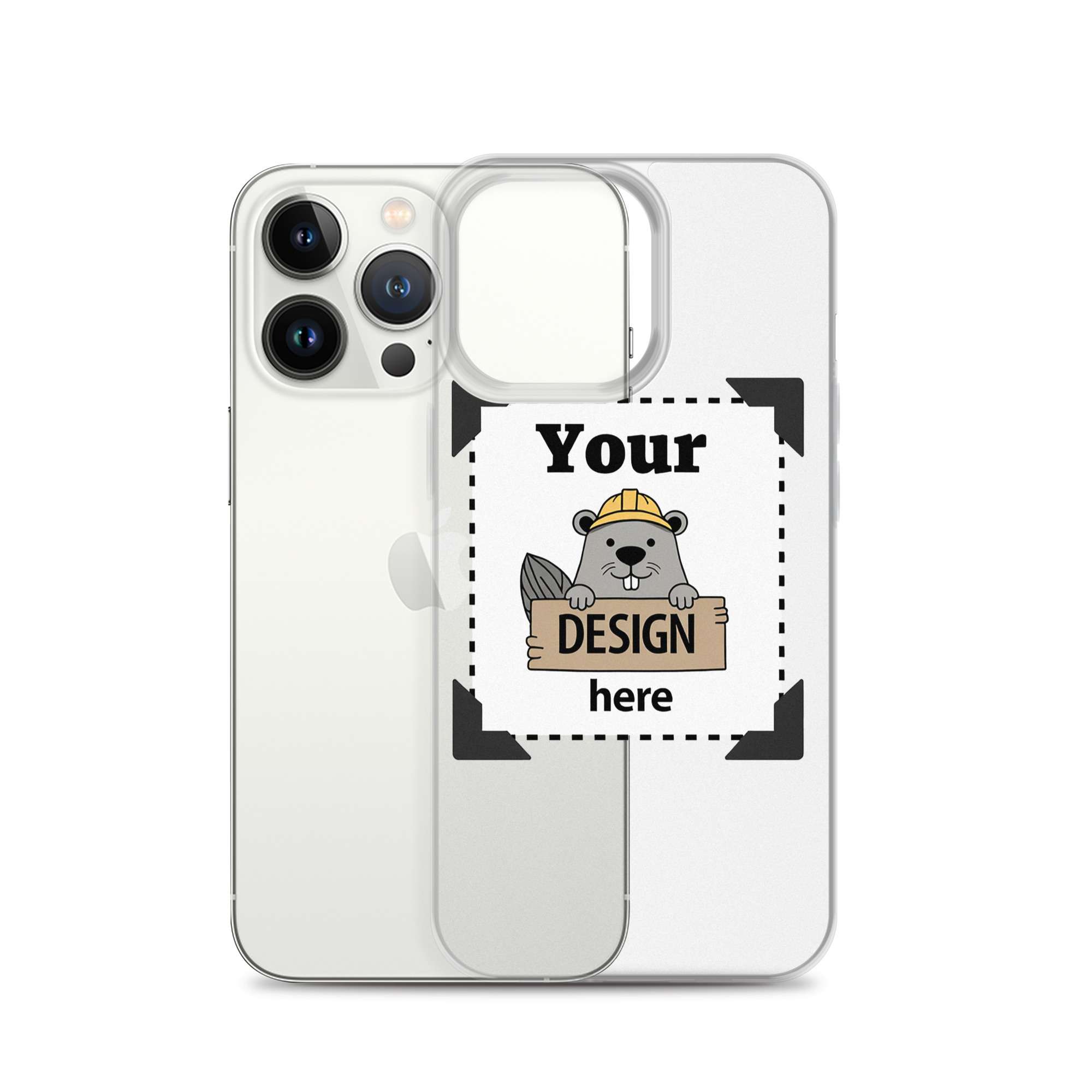 Design-Your-Own Clear iPhone Case - Image 42