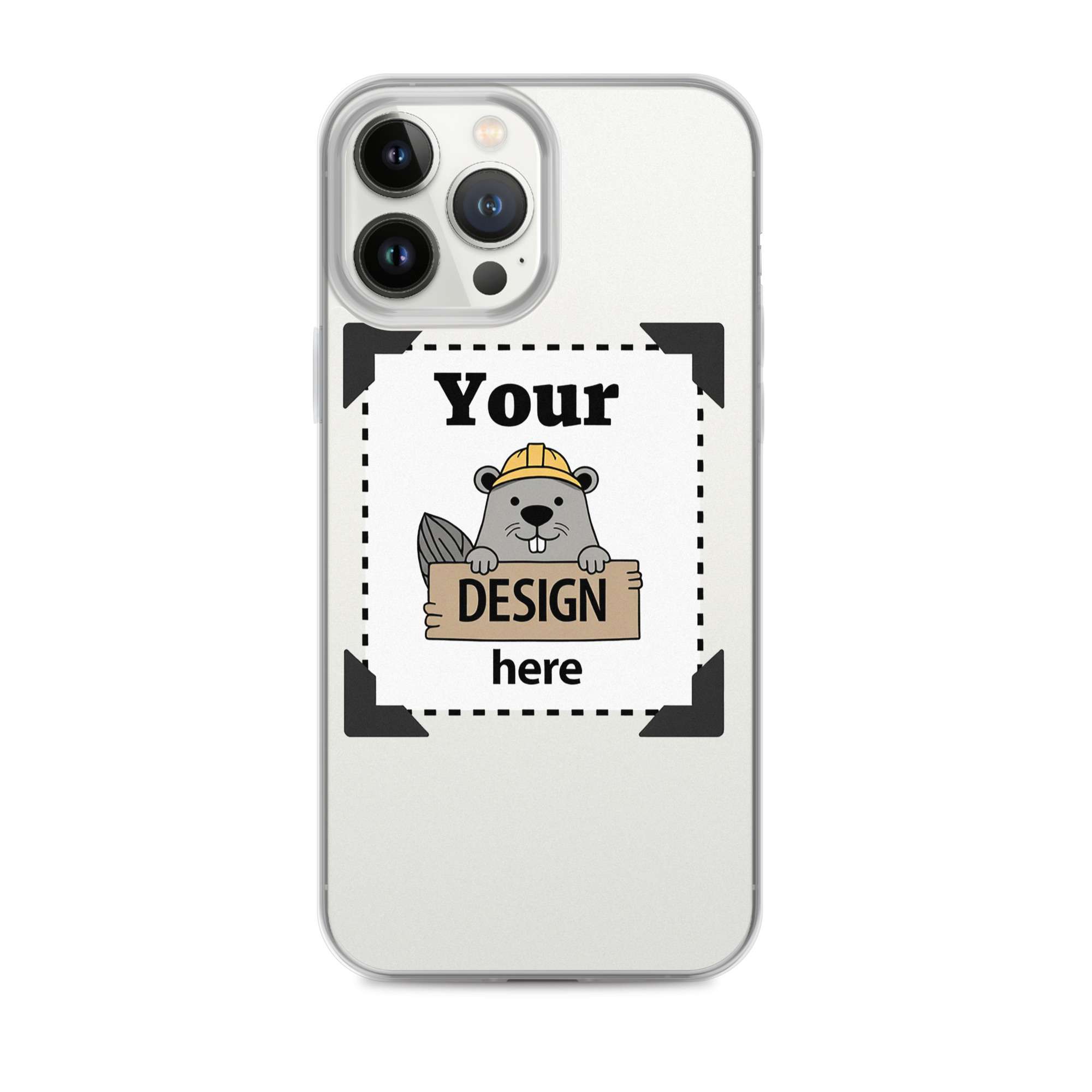 Design-Your-Own Clear iPhone Case - Image 41