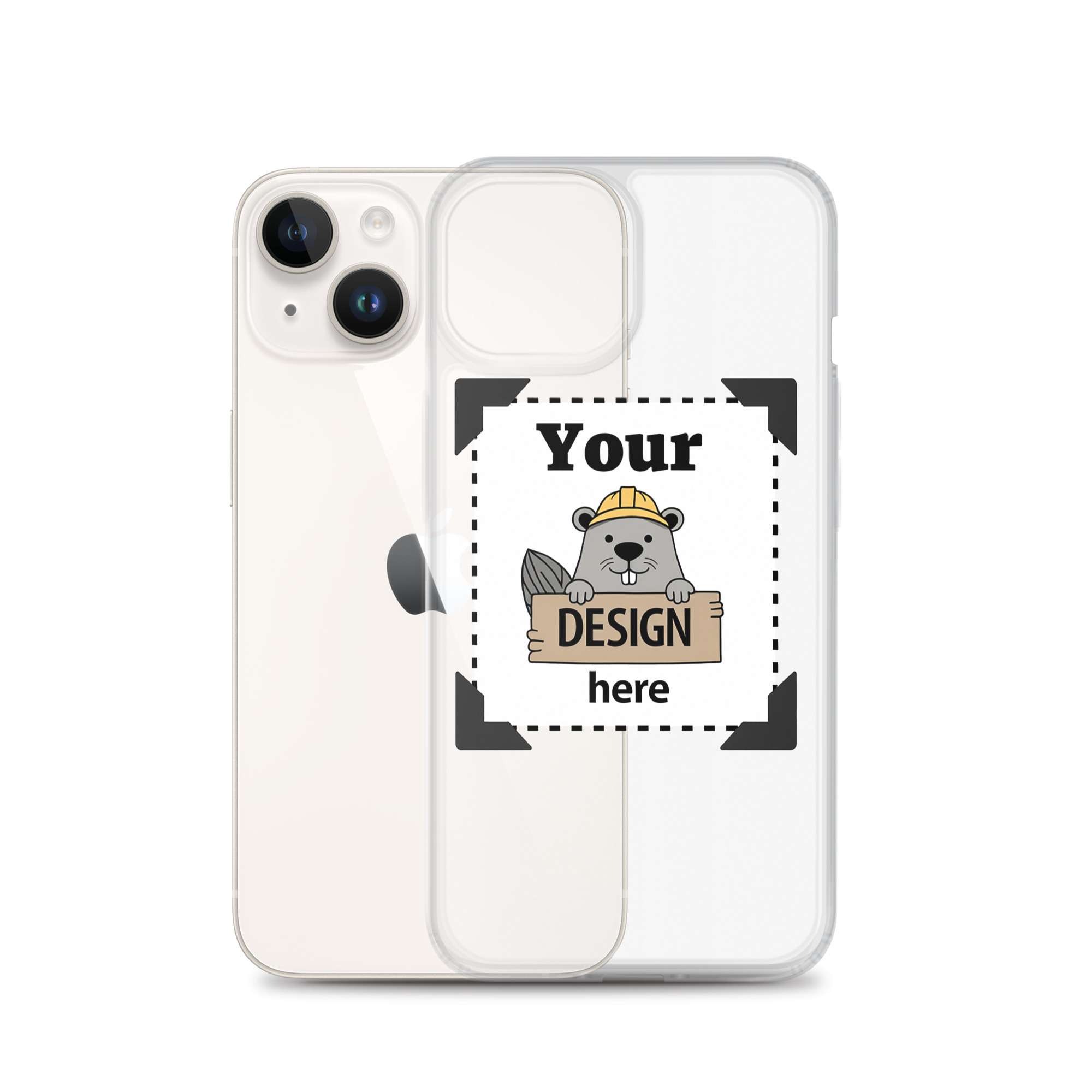 Design-Your-Own Clear iPhone Case - Image 38