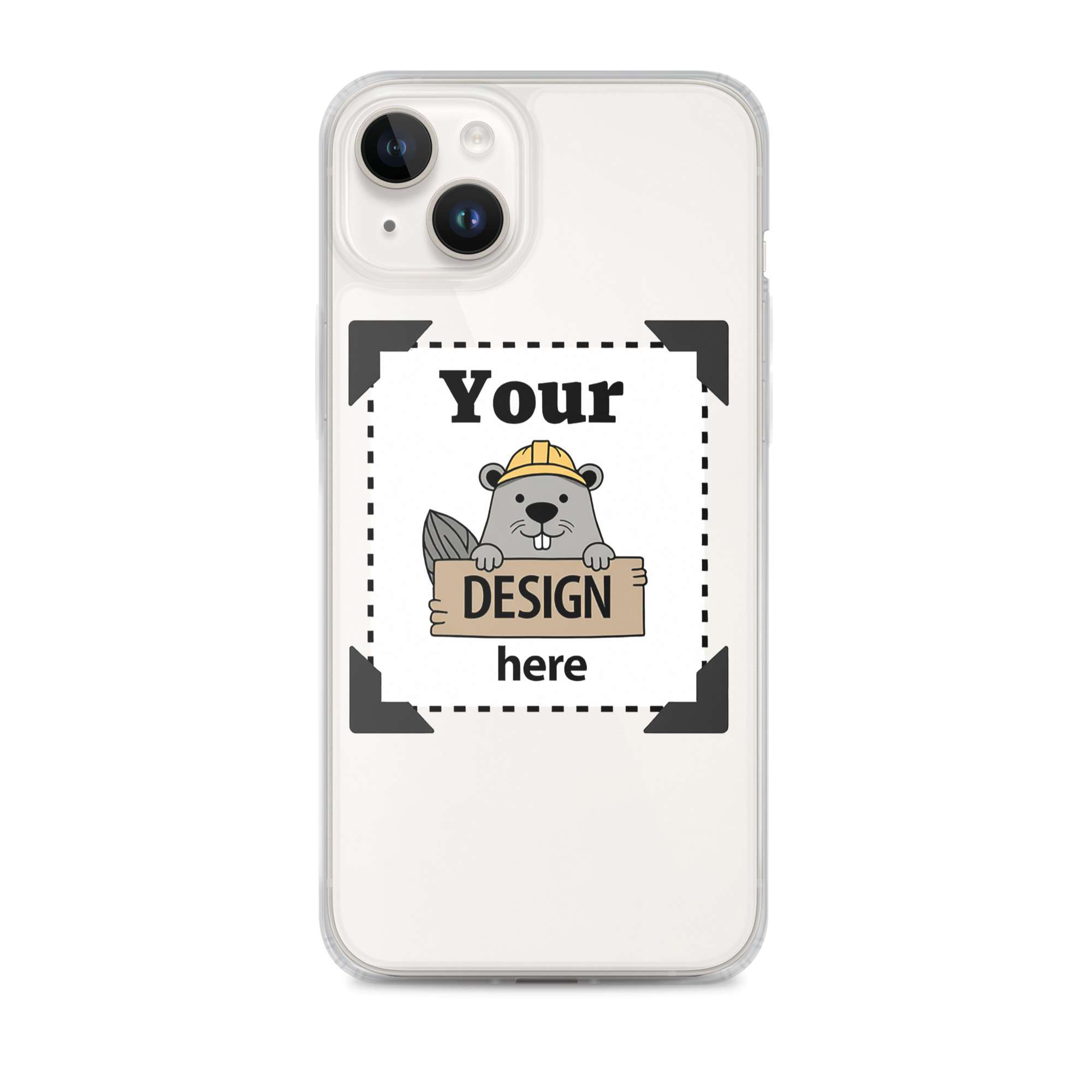 Design-Your-Own Clear iPhone Case - Image 37
