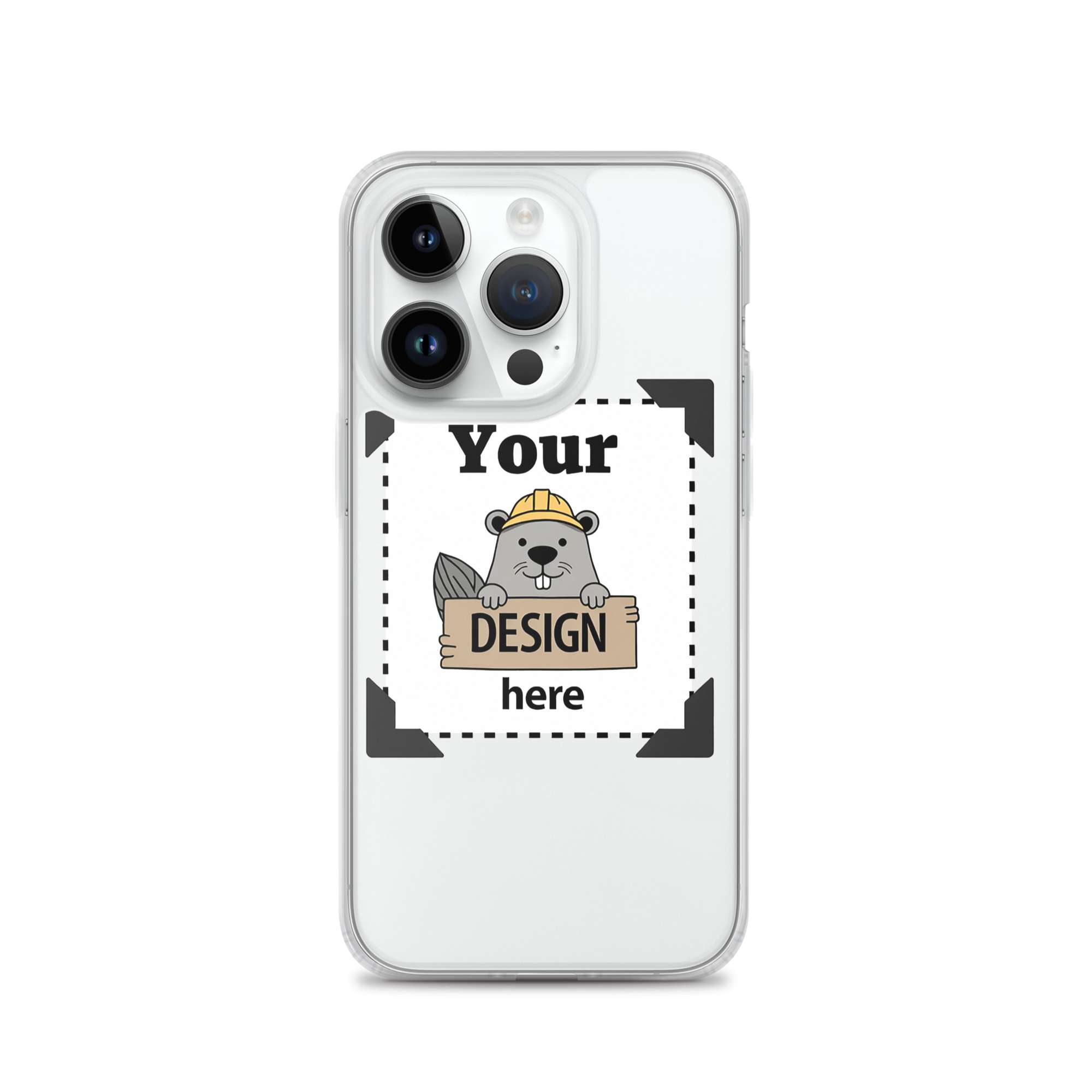 Design-Your-Own Clear iPhone Case - Image 35