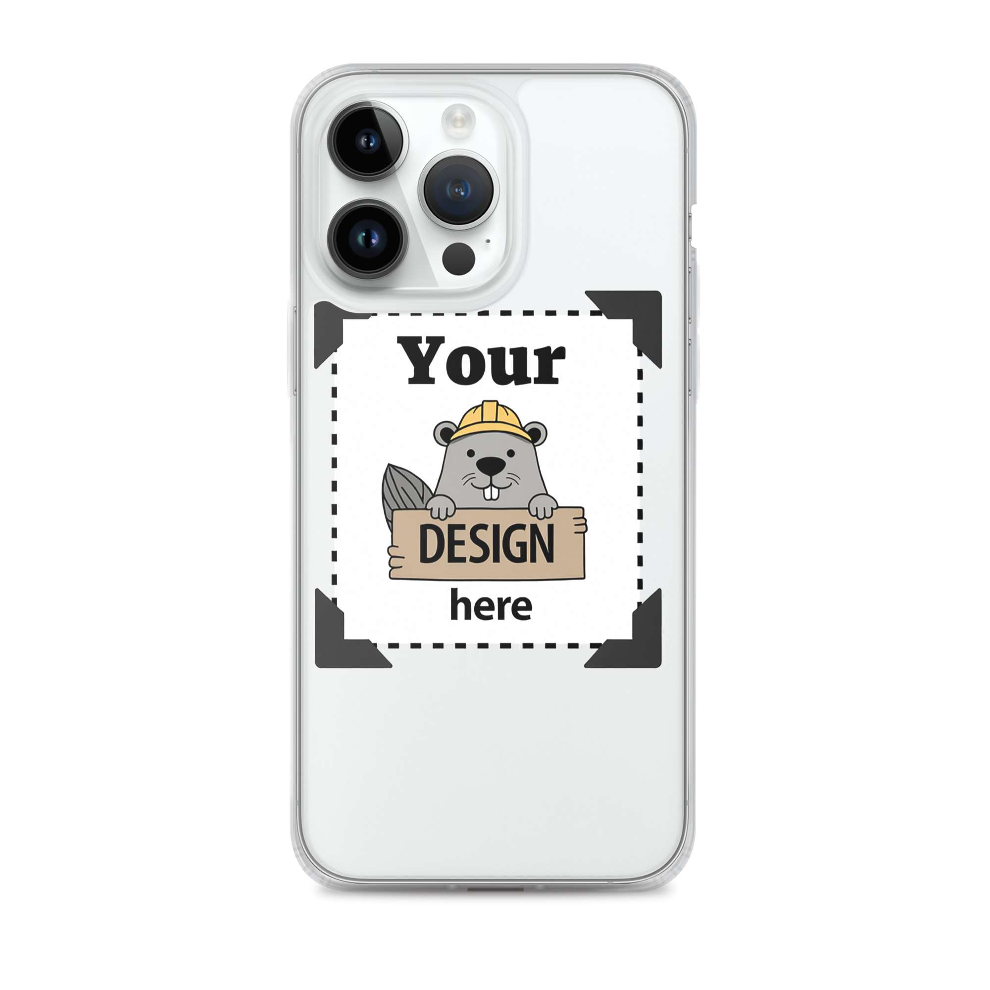 Design-Your-Own Clear iPhone Case - Image 33