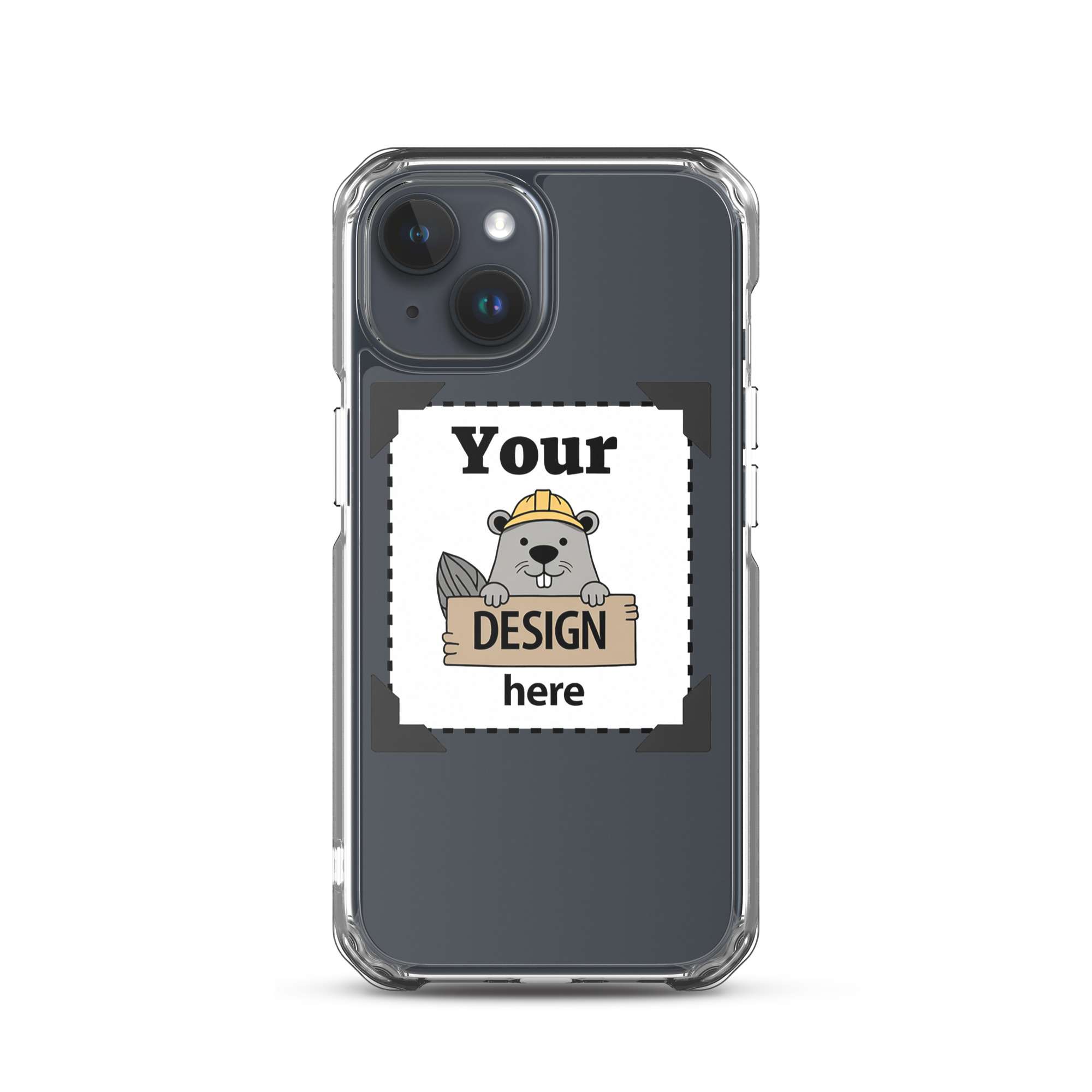 Design-Your-Own Clear iPhone Case - Image 31