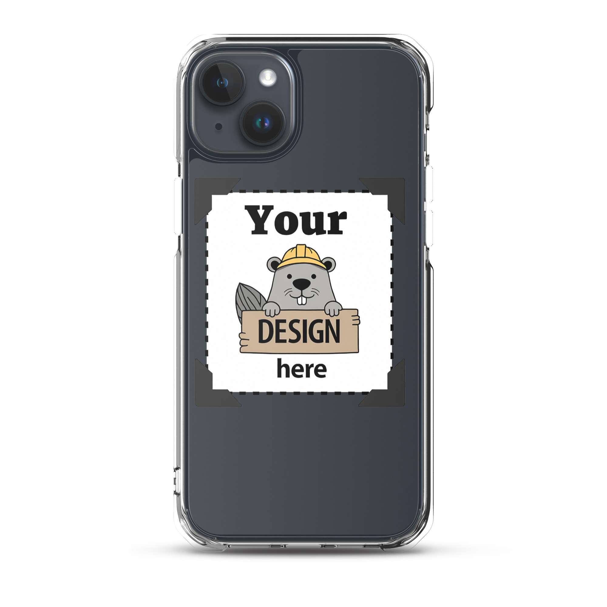 Design-Your-Own Clear iPhone Case - Image 29