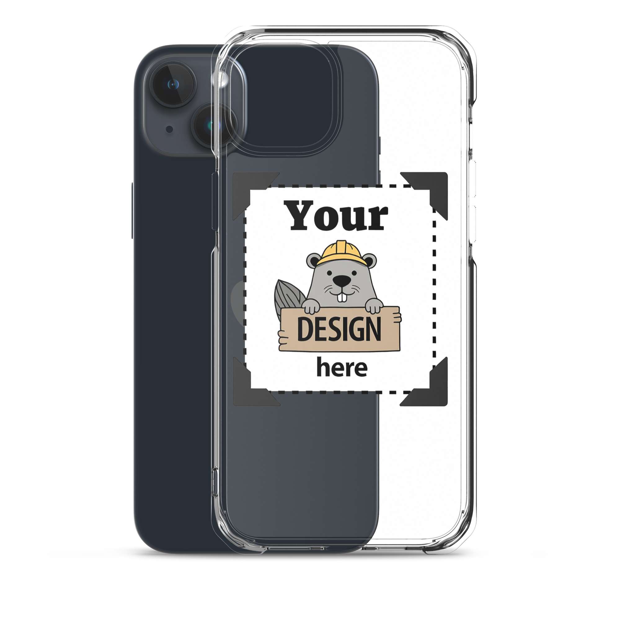 Design-Your-Own Clear iPhone Case - Image 28