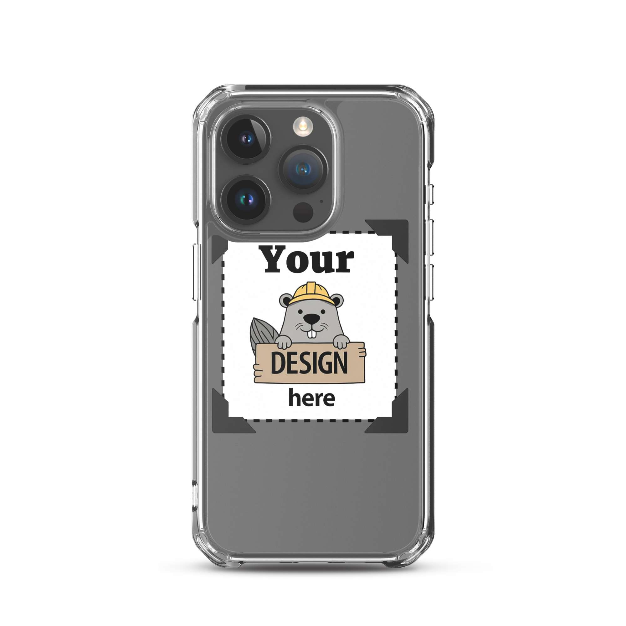 Design-Your-Own Clear iPhone Case - Image 27