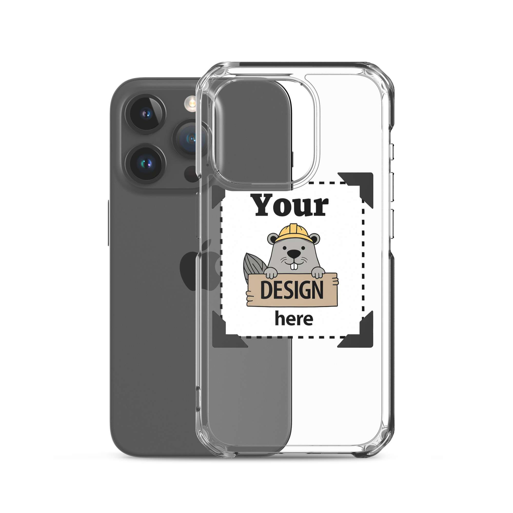 Design-Your-Own Clear iPhone Case - Image 26