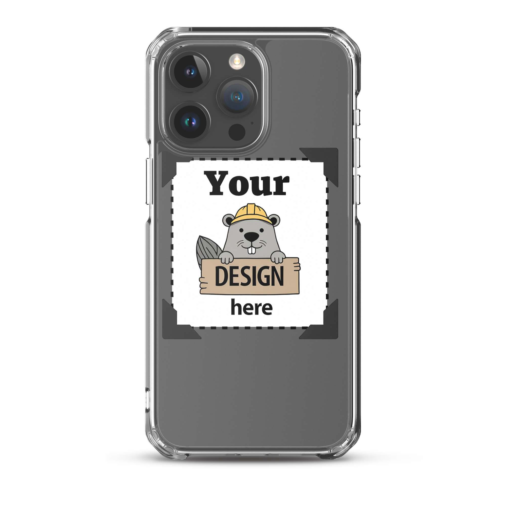 Design-Your-Own Clear iPhone Case - Image 25