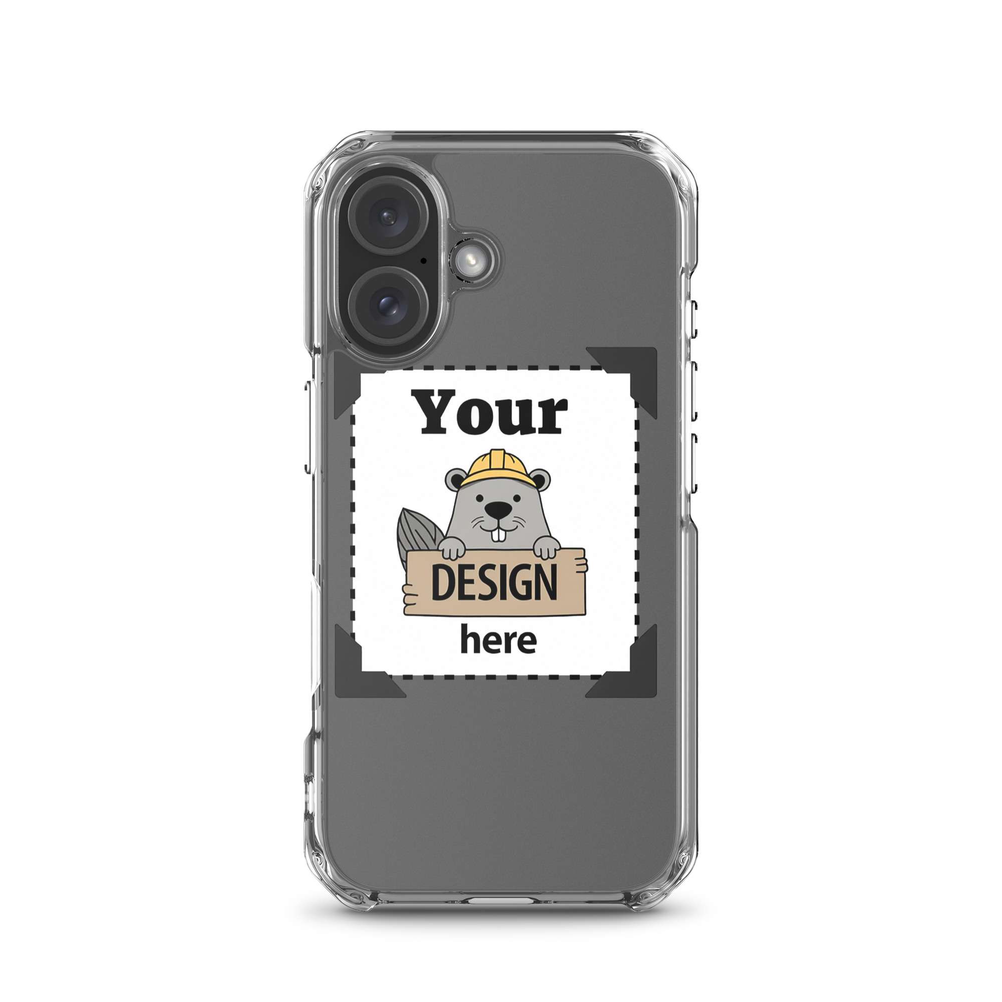 Design-Your-Own Clear iPhone Case - Image 23