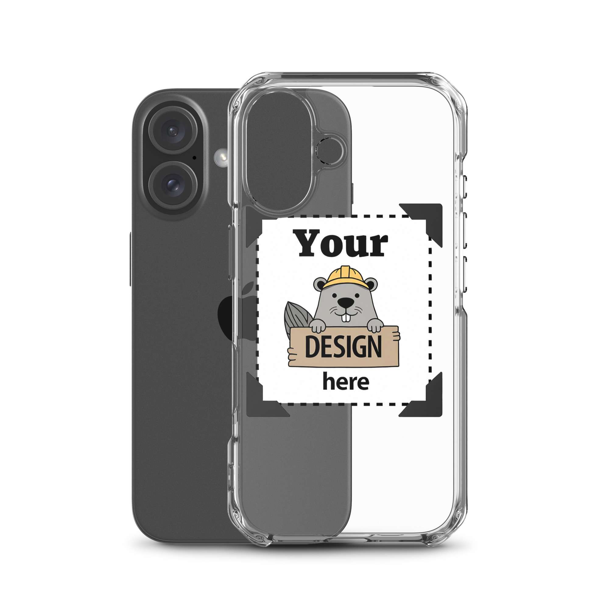 Design-Your-Own Clear iPhone Case - Image 22