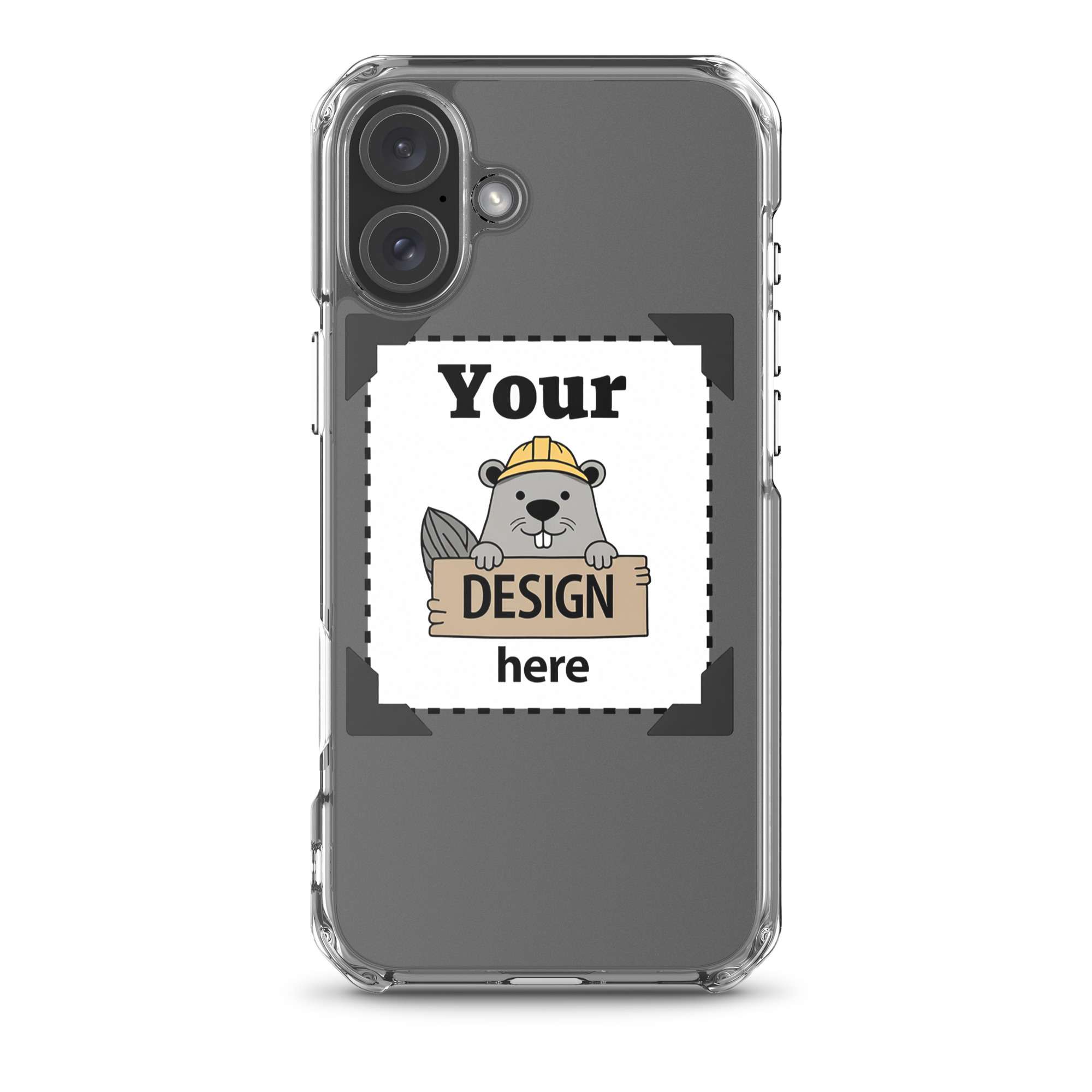 Design-Your-Own Clear iPhone Case - Image 21