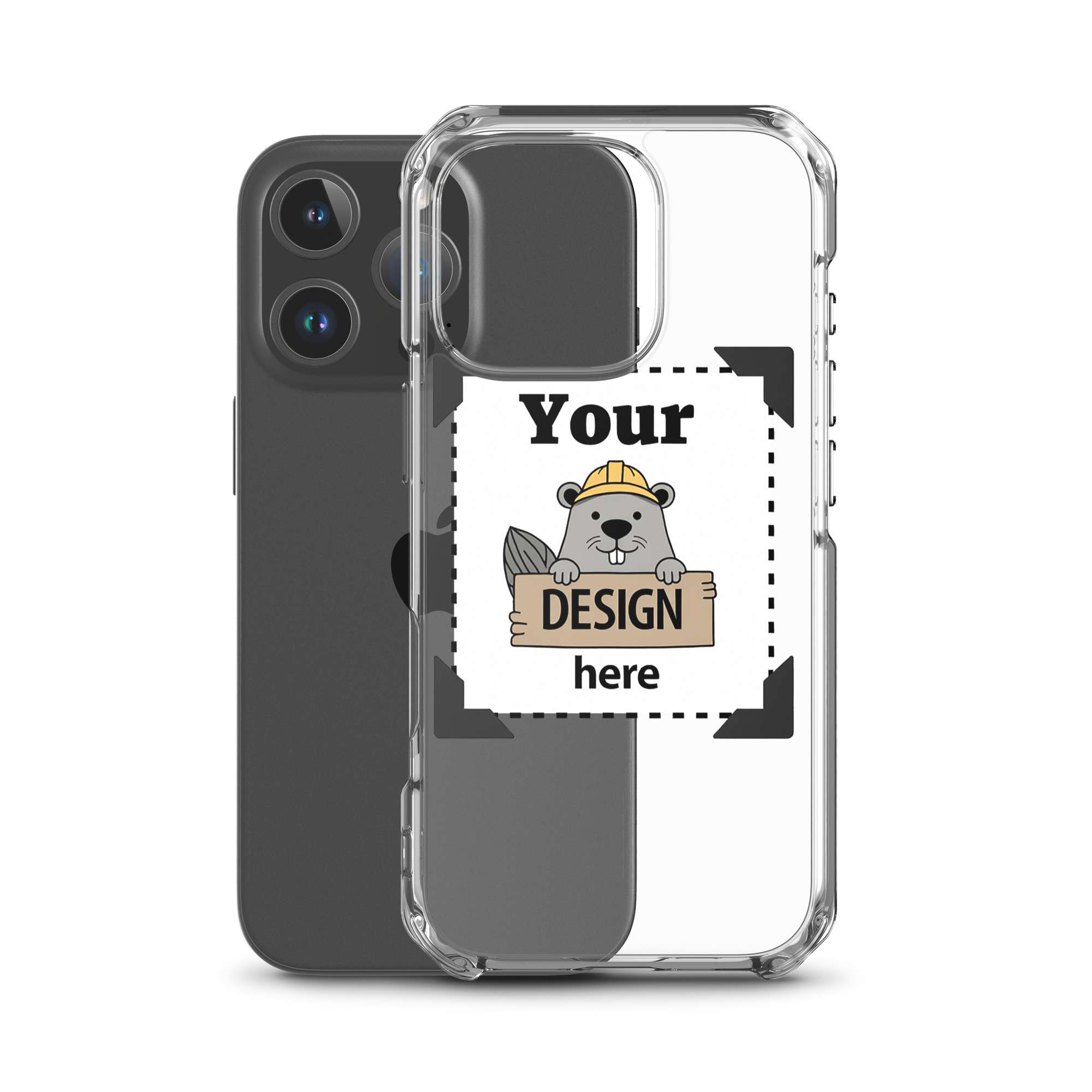 Design-Your-Own Clear iPhone Case - Image 18