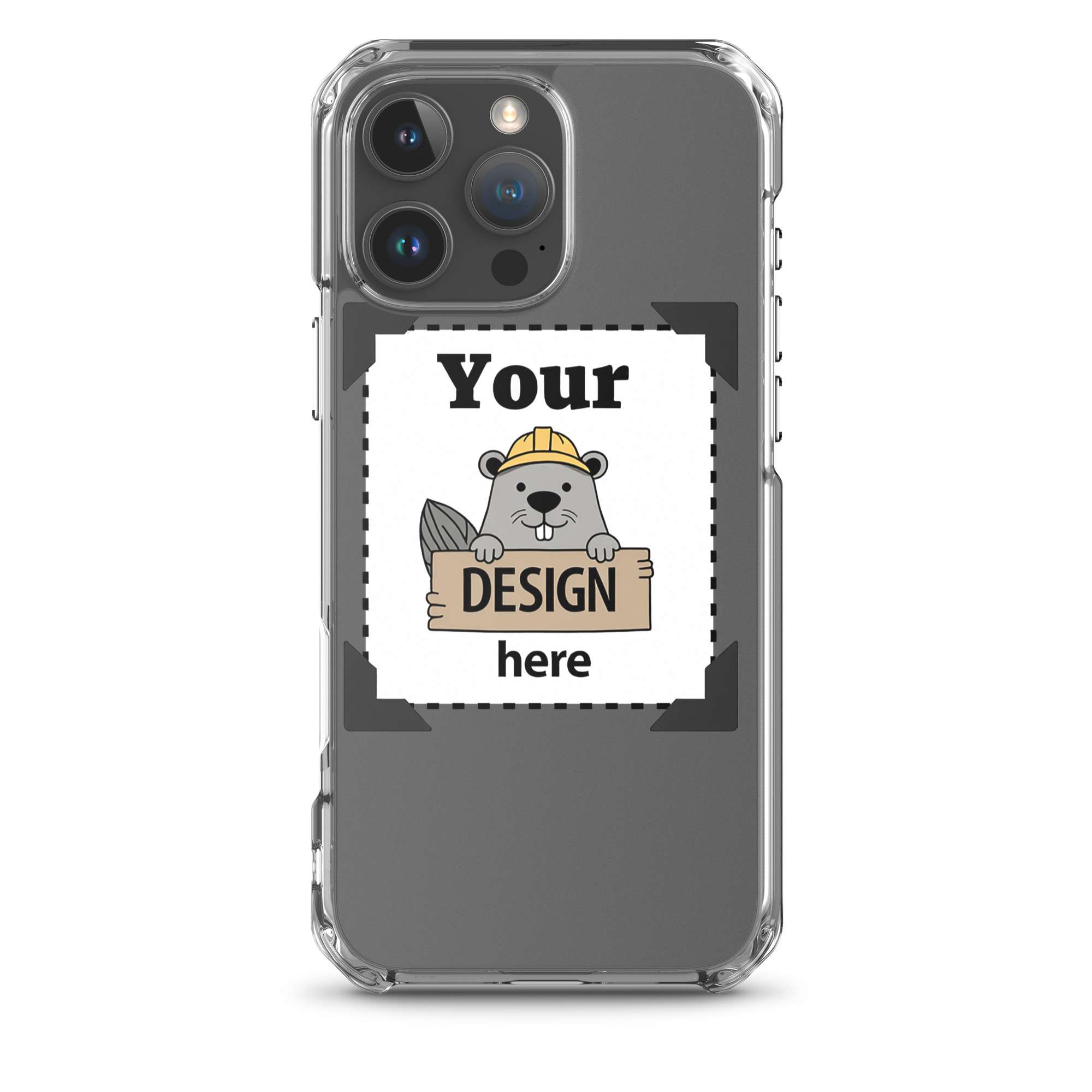 Design-Your-Own Clear iPhone Case - Image 17