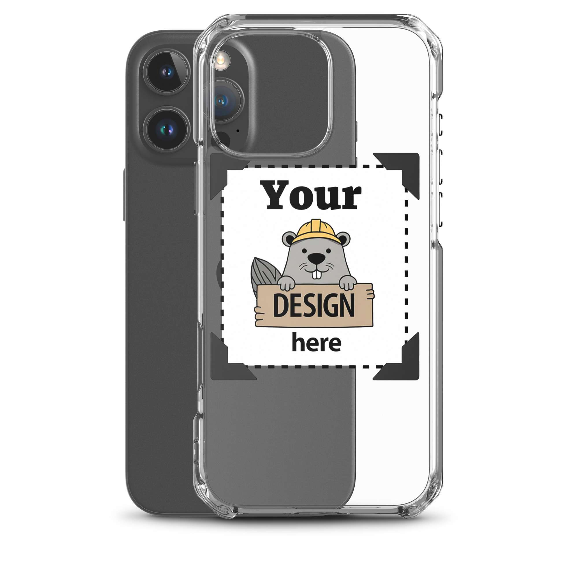 Design-Your-Own Clear iPhone Case - Image 16
