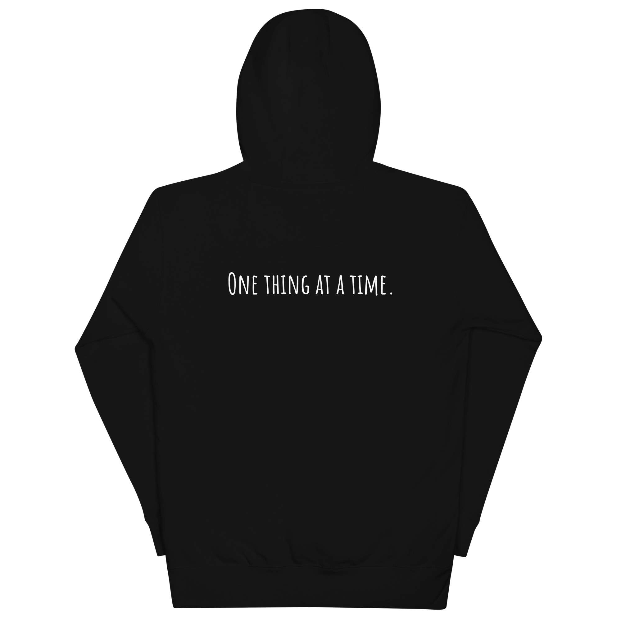 Unisex Hoodie – Dam Beaver Collection : One thing at a time