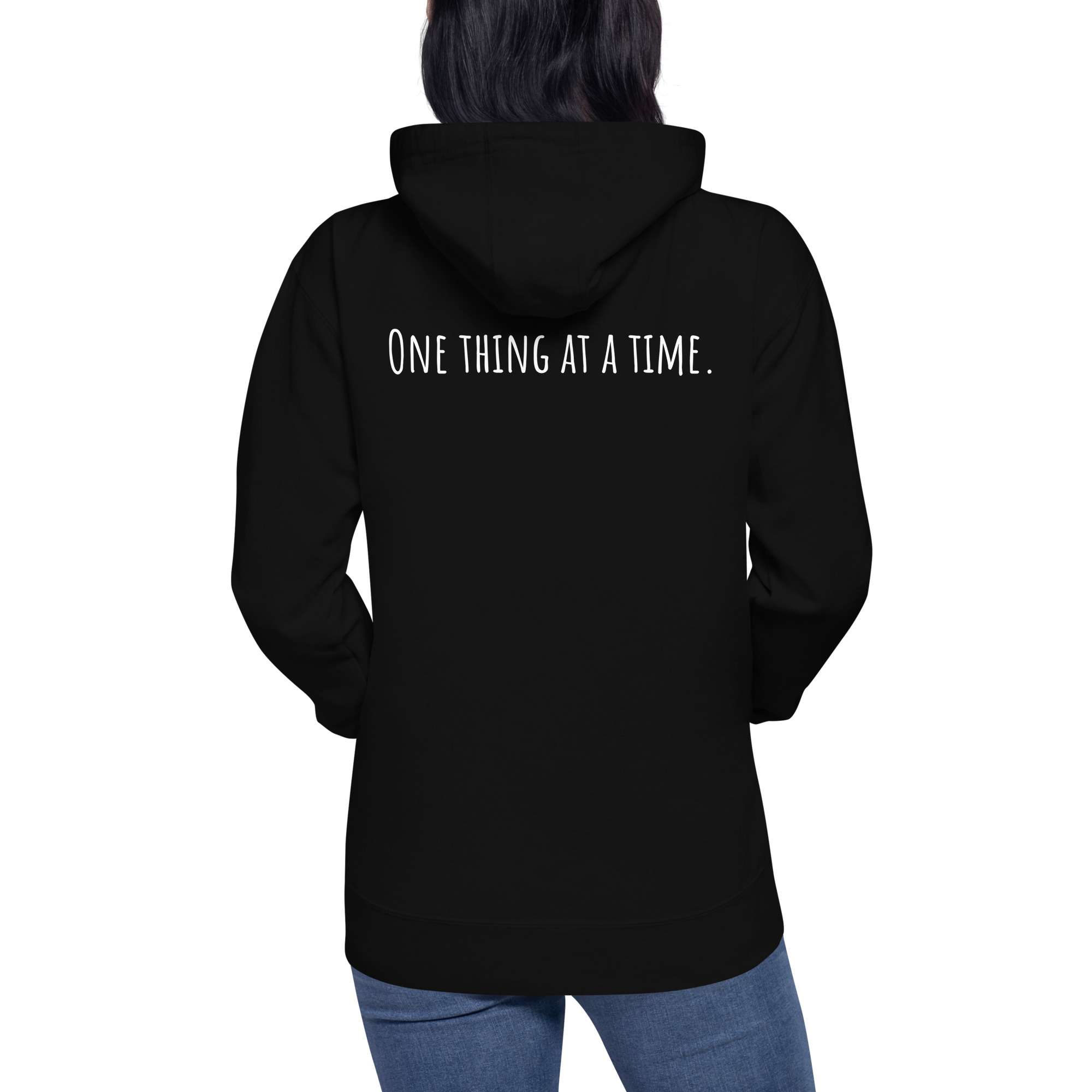 Unisex Hoodie – Dam Beaver Collection : One thing at a time - Image 5
