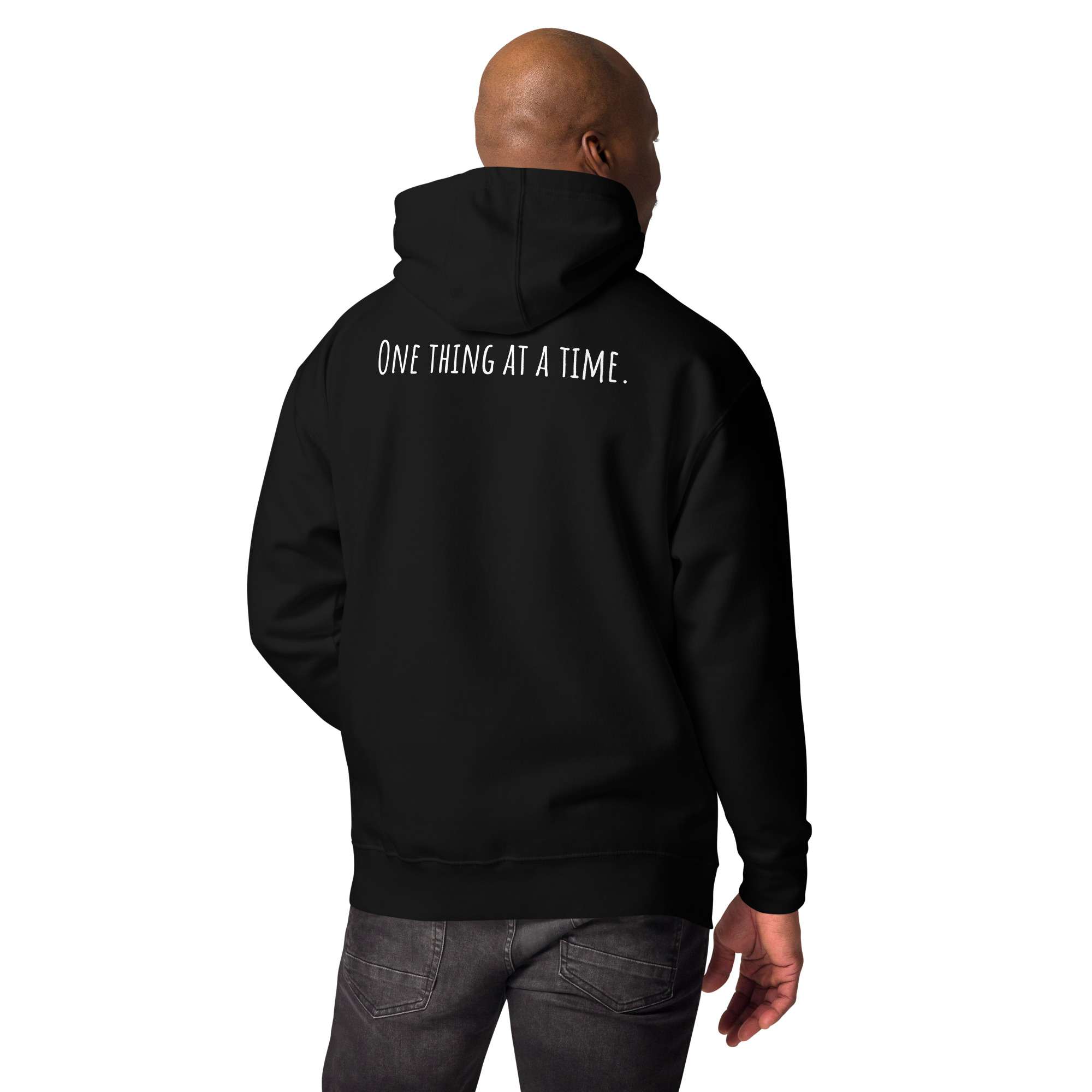 Unisex Hoodie – Dam Beaver Collection : One thing at a time - Image 8