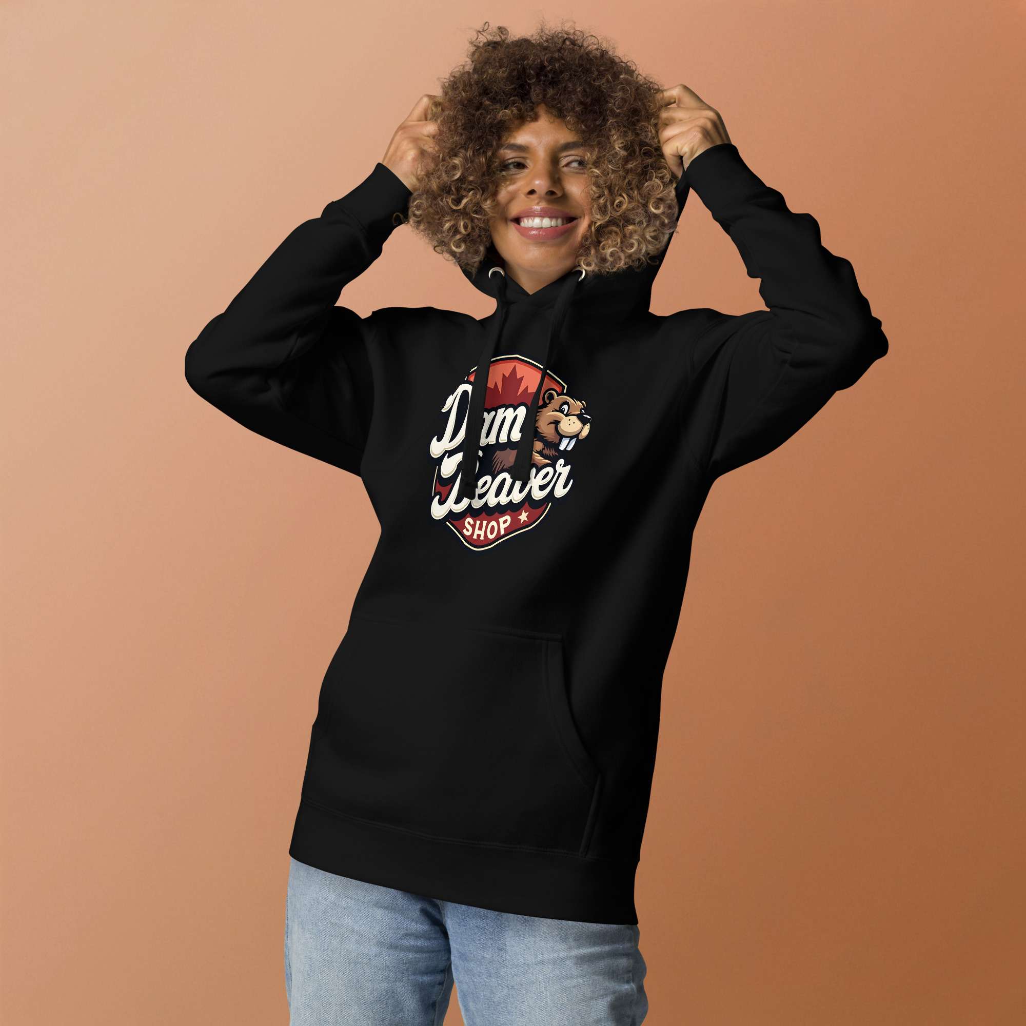 Unisex Hoodie – Dam Beaver Collection : One thing at a time - Image 3