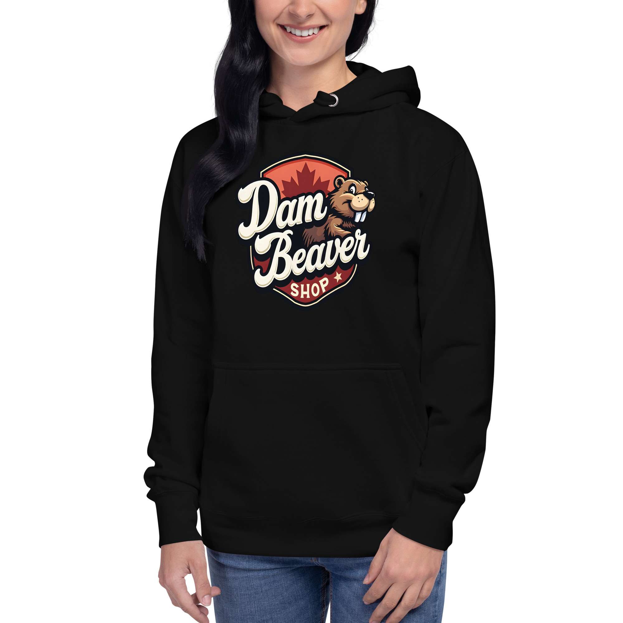 Unisex Hoodie – Dam Beaver Collection : One thing at a time - Image 6