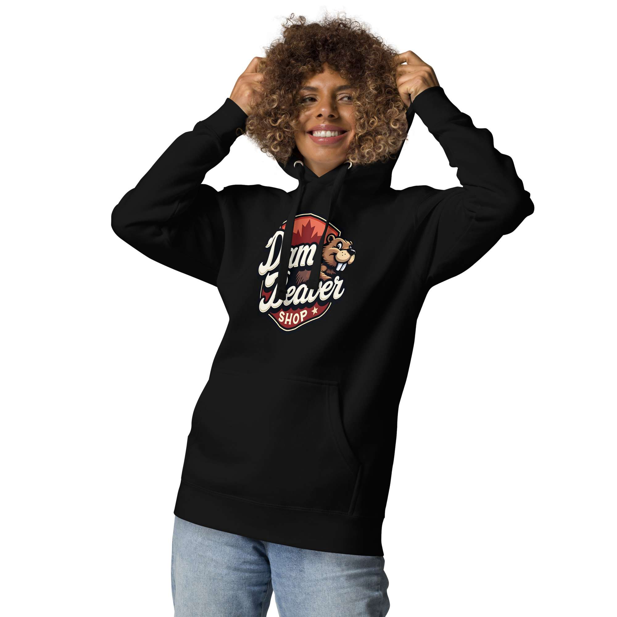 Unisex Hoodie – Dam Beaver Collection You're allowed to be comfortable - Image 5